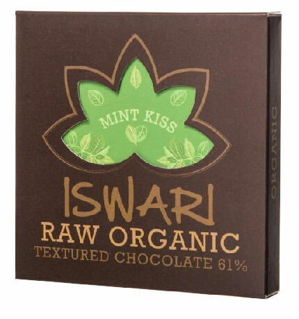 Iswari Bio Raw čokoláda - Mint Kiss 75g porovnat ceny