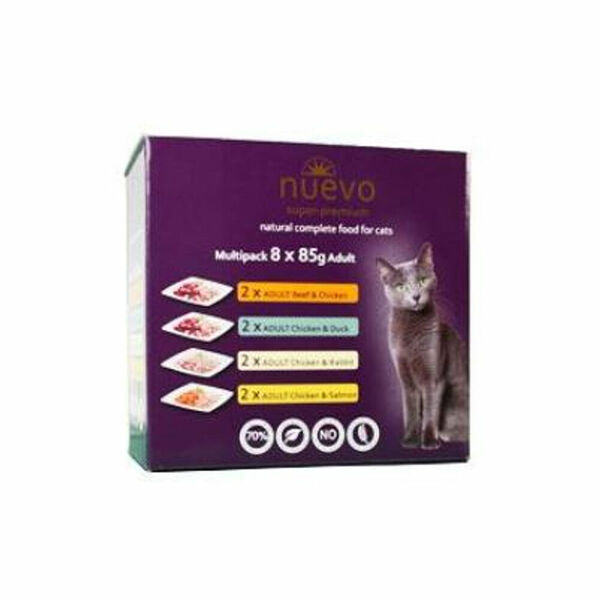 NUEVO kočka kapsa Adult Multipack 8x85 g porovnat ceny