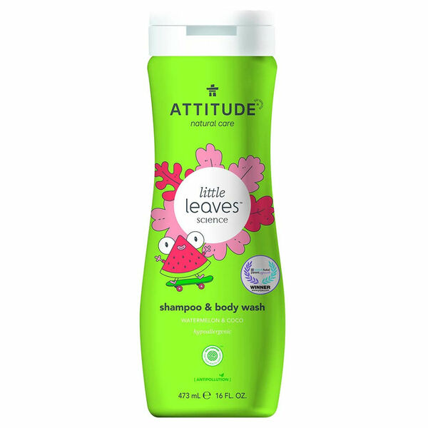ATTITUDE Little leaves dětské tělové mýdlo a šampon 2 v 1 s vůní melounu a kokosu 473 ml porovnat ceny