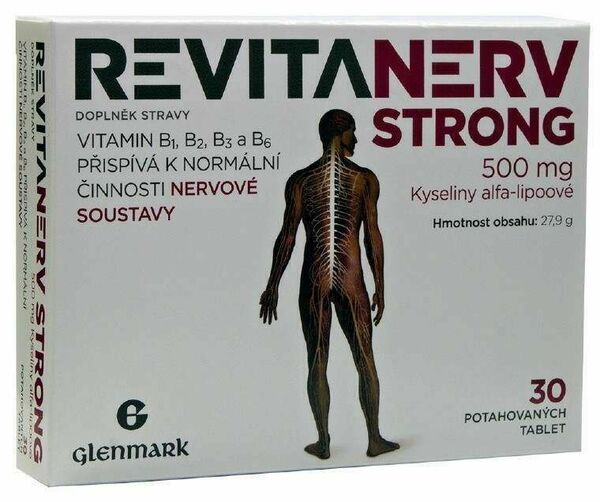 Glenmark  Revitanerv Strong 30 tablet porovnat ceny