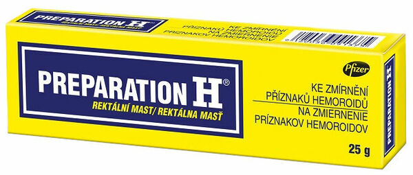 Preparation H rektalní mast 25g porovnat ceny