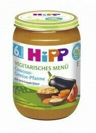HiPP BABY BIO Kuskus se zeleninou 190g porovnat ceny