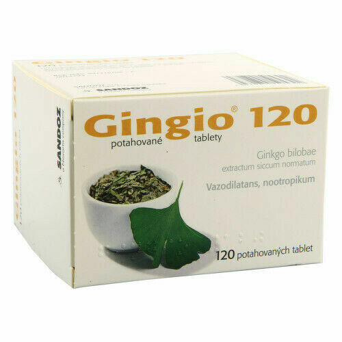 GINGIO 120MG potahované tablety 120 porovnat ceny