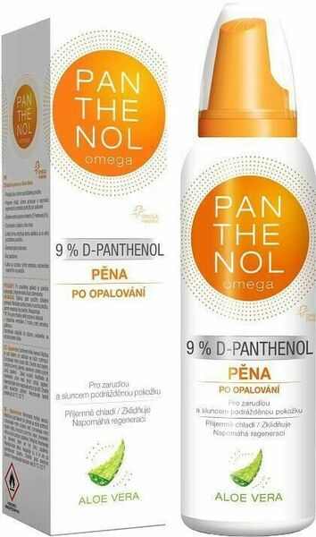 Panthenol Omega Chladivá pěna s aloe vera 9% 150ml porovnat ceny