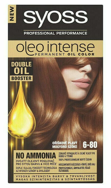 Syoss Oleo Intense 6-80 Oříškově Plavá barva na vlasy 50ml porovnat ceny