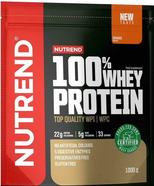 Nutrend 100% Whey Protein pomeranč 1000g porovnat ceny