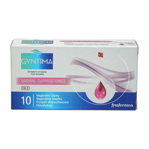 Gyntima DEO vaginální čípky 10 ks porovnat ceny
