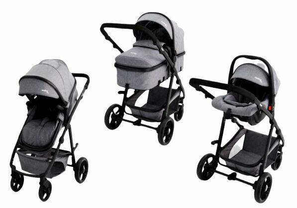 Asalvo CONVERTIBLE TWO+ sporťák 2v1/autosedačka Grey porovnat ceny