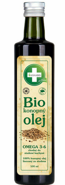 Annabis  Bio konopný olej 500ml porovnat ceny