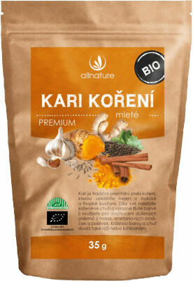 Allnature Kari koření BIO 35g porovnat ceny