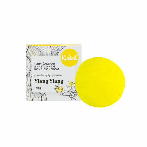 Kvitok Tuhý šampon s kondicionérem pro světlé vlasy Ylang Ylang XXL 50g porovnat ceny