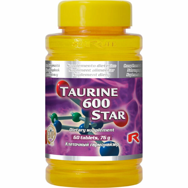 STARLIFE Taurine 600 Star 60 tbl porovnat ceny