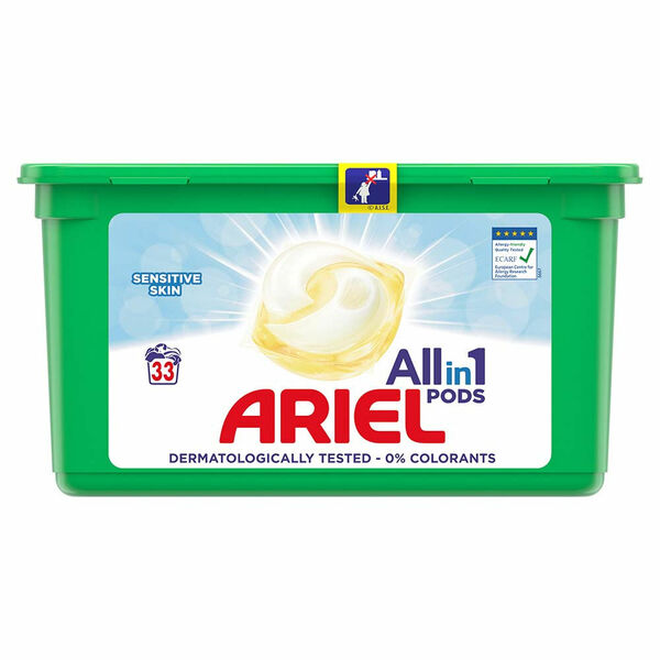 ARIEL Allin1 kapsle Sensitive 33 PD porovnat ceny