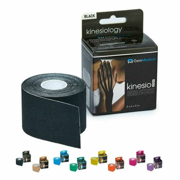 GemMedical  GM kinesiology tape 5cmx5m černý porovnat ceny