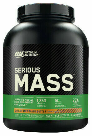 Optimum Nutrition Serious Mass čokoláda/arašidové máslo 2720g porovnat ceny