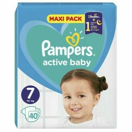 PAMPERS Active Baby VPP 7 XXL 40ks porovnat ceny