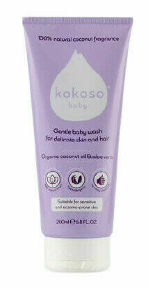 Kokoso Baby Jemný dětský mycí gel na tělo i vlásky s parfemací 200ml porovnat ceny