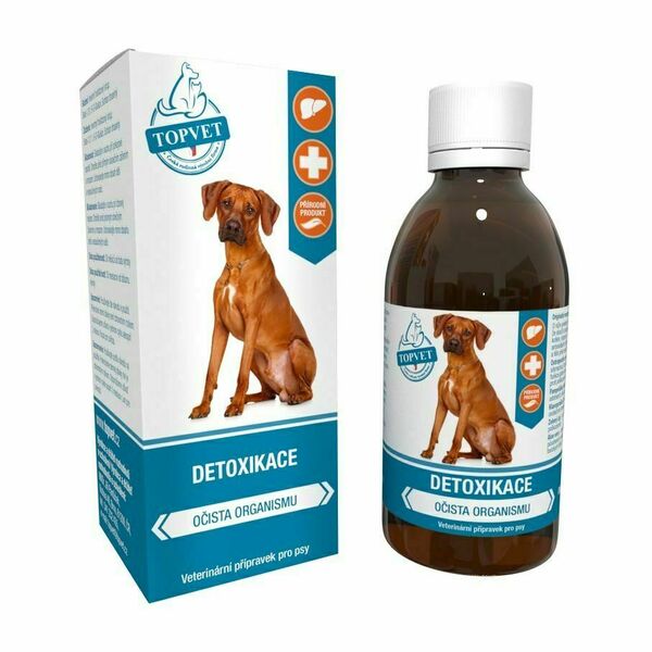 Topvet For Pets Detoxikace sirup pro psy 200 ml porovnat ceny