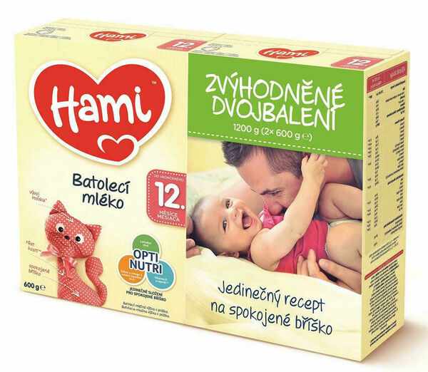 Hami 12+ Zvýhodněné dvojbalení 2x600g porovnat ceny