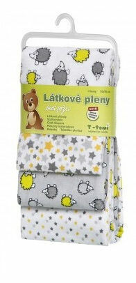 T-tomi  Látkové pleny, grey hedgehogs / šedí ježci porovnat ceny