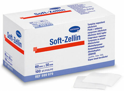 Hartmann  Tampon Soft-Zellin impreg.s alkoholem/100ks porovnat ceny