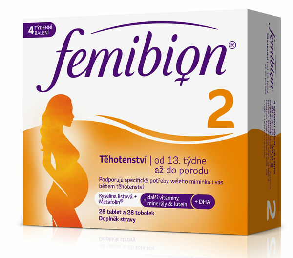 Femibion 2 Těhotenství 28 tablet + 28 tobolek porovnat ceny