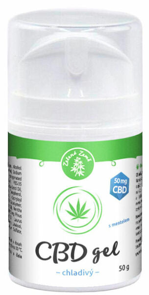 Zelená země CBD chladivý gel 50g porovnat ceny