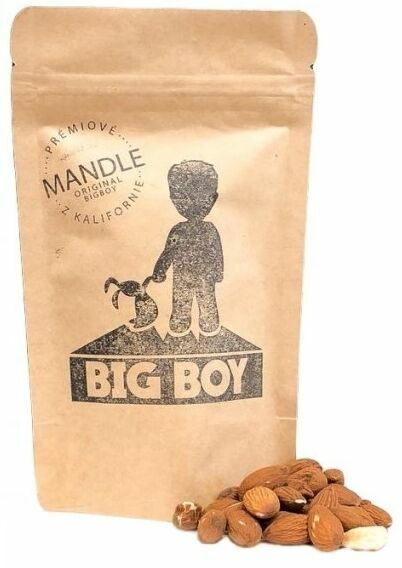 BIG BOY Mandle (pražené nasucho) 500g porovnat ceny