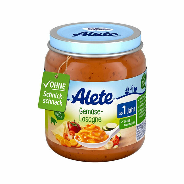 ALETE Zeleninové lasagne 250 g porovnat ceny