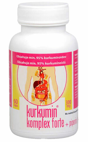 Synergia  Kurkumin Komplex Forte 300mg 60 kapslí porovnat ceny