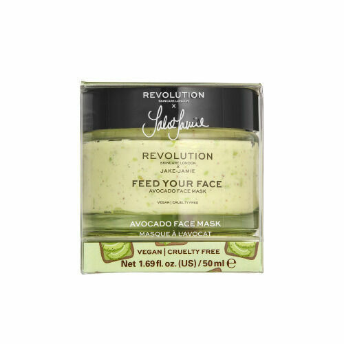 Revolution Skincare, X Jake-Jamie Avocado, maska na obličej 50ml porovnat ceny