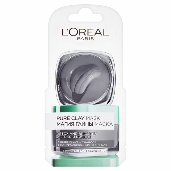 L´OREAL Pure Clay Detox maska- Sachet 6 ml porovnat ceny