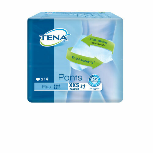 TENA Pants Plus XXS - Inkontinenční kalhotky (14ks) porovnat ceny