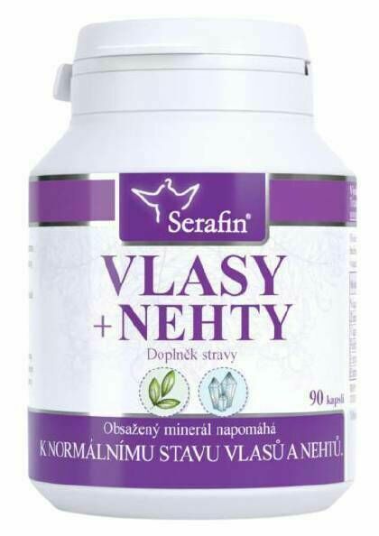 Serafin Vlasy + nehty 90 kapslí porovnat ceny