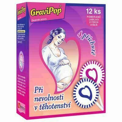 VitaHarmony GraviPop nevolnost v těhotenství mix 12ks porovnat ceny