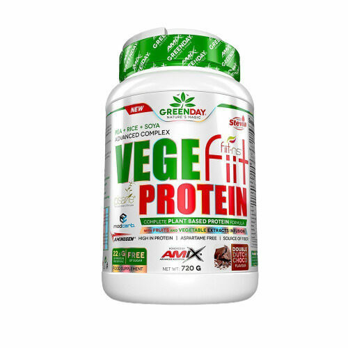 Amix Vege-Fiit Protein, Peanut-Choco-Caramel, 720g porovnat ceny