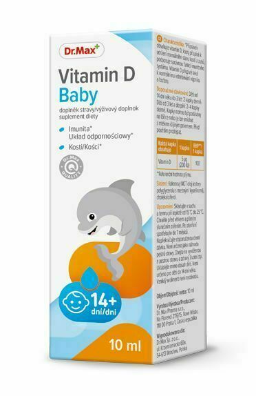 Dr.Max Vitamin D Baby 10 ml porovnat ceny