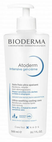 Bioderma Atoderm Intenive gel-crème Zklidňující a chladivý gel 500ml porovnat ceny
