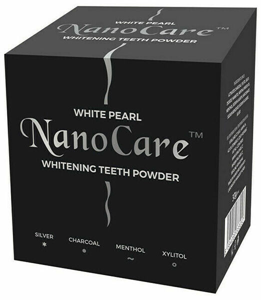 White Pearl Nanocare charcoal bělící pudr s aktivním uhlíkem 30g porovnat ceny