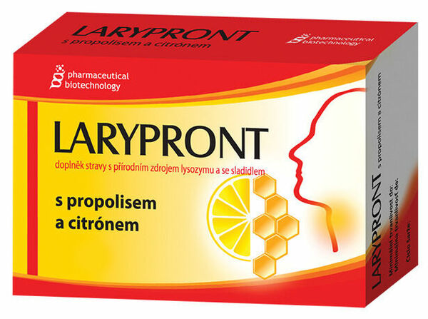 Favea  Larypront s propolisem a citrónem 12 tablet porovnat ceny