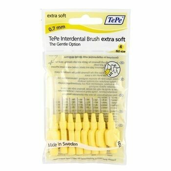 TePe Mezizubní kartáček Extra Soft žlutá 0,7mm 8ks porovnat ceny