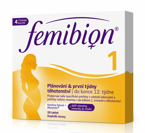 Femibion 1 Plánování a 1.trimestr 28 tablet porovnat ceny