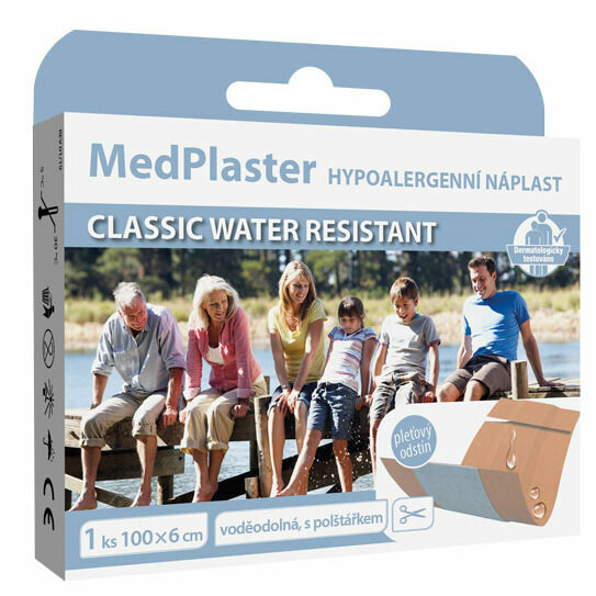 MedPlaster Náplast CLASSIC water resistant 100x6cm porovnat ceny