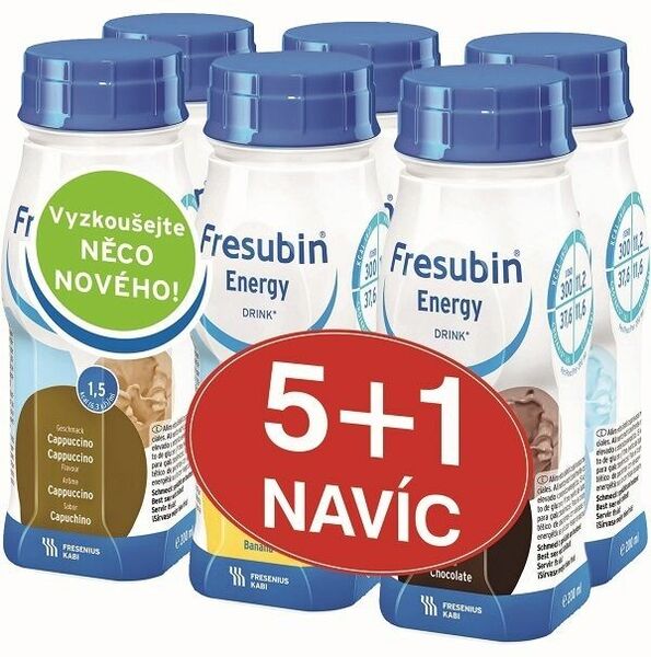 Fresubin Energy Drink - balíček 5+1 porovnat ceny