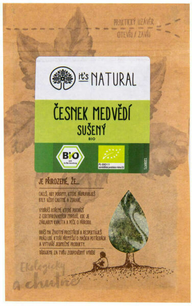 It’s NATURAL Česnek medvědí sušený BIO 8g porovnat ceny