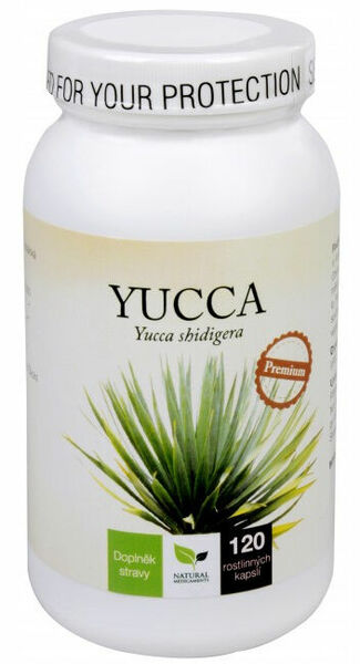 Natural Medicaments Yucca Premium 120 kapslí porovnat ceny