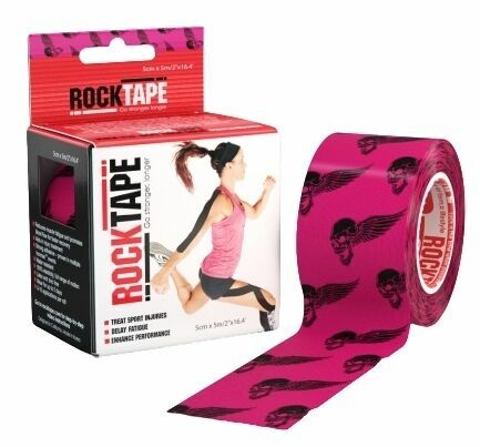 RockTape design kinesiologický tejp - lebky růžové porovnat ceny