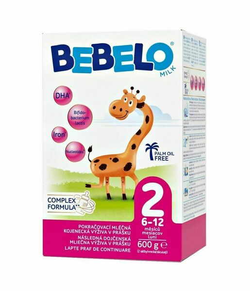 BEBELO MILK 2 600 g porovnat ceny