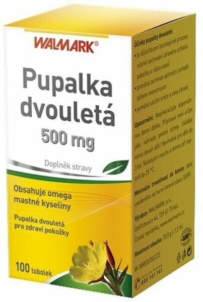 Walmark Pupalka dvouletá 500mg s vitamínem E 100 tobolek porovnat ceny