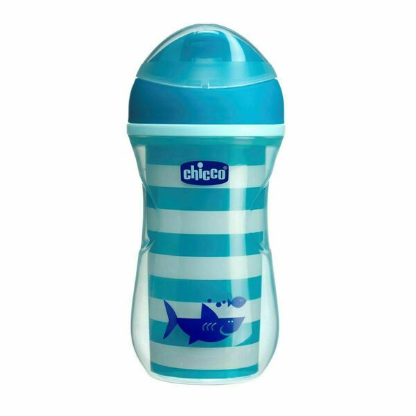Hrneček Chicco Active termo s tvrdým pítkem 266 ml, 12m + - modrý porovnat ceny